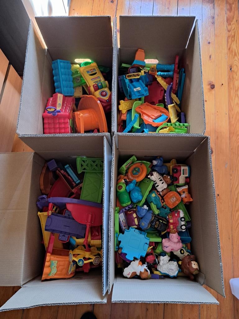 Gros lot vtech tut tut bolide et animo, Enlèvement