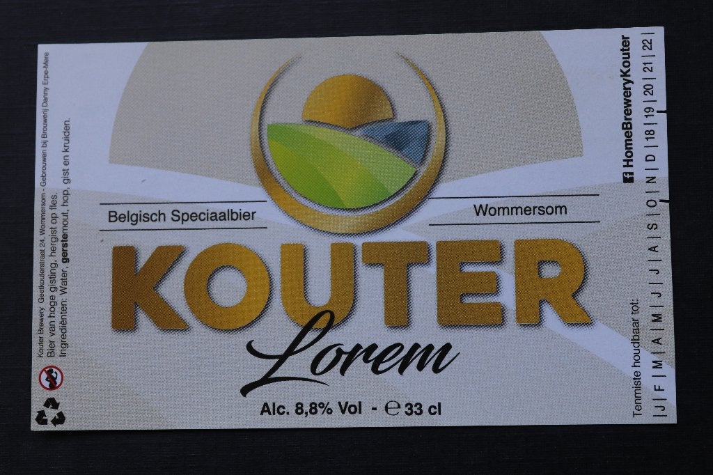 bier etiket, Verzamelen, Biermerken, Ophalen of Verzenden, Nieuw, Overige typen, Overige merken