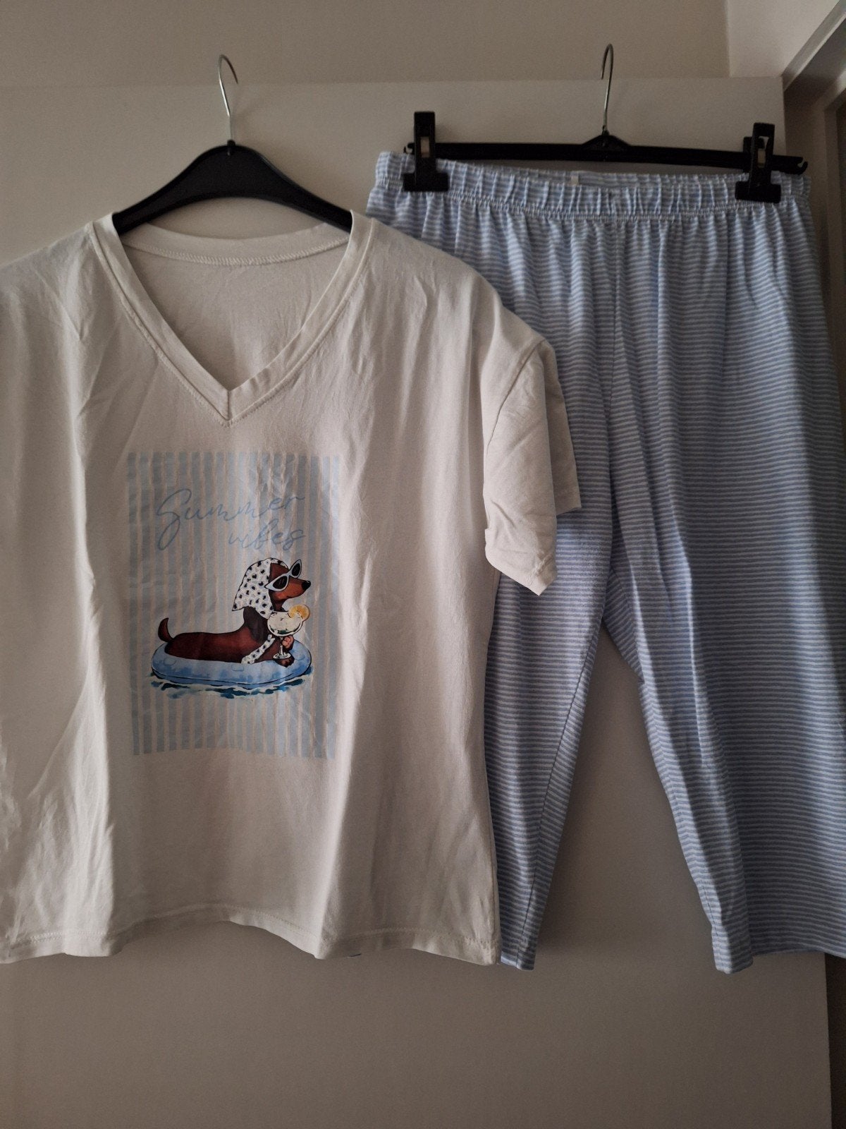 pyjama large Perlina driekwart broek., Vêtements | Femmes, Pyjamas, Enlèvement ou Envoi