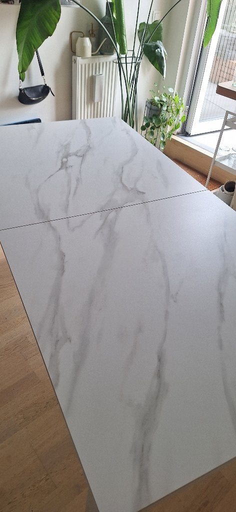 Eetkamer tafel, Huis en Inrichting, Tafels | Eettafels, Zo goed als nieuw, 50 tot 100 cm, 150 tot 200 cm, Vijf personen of meer