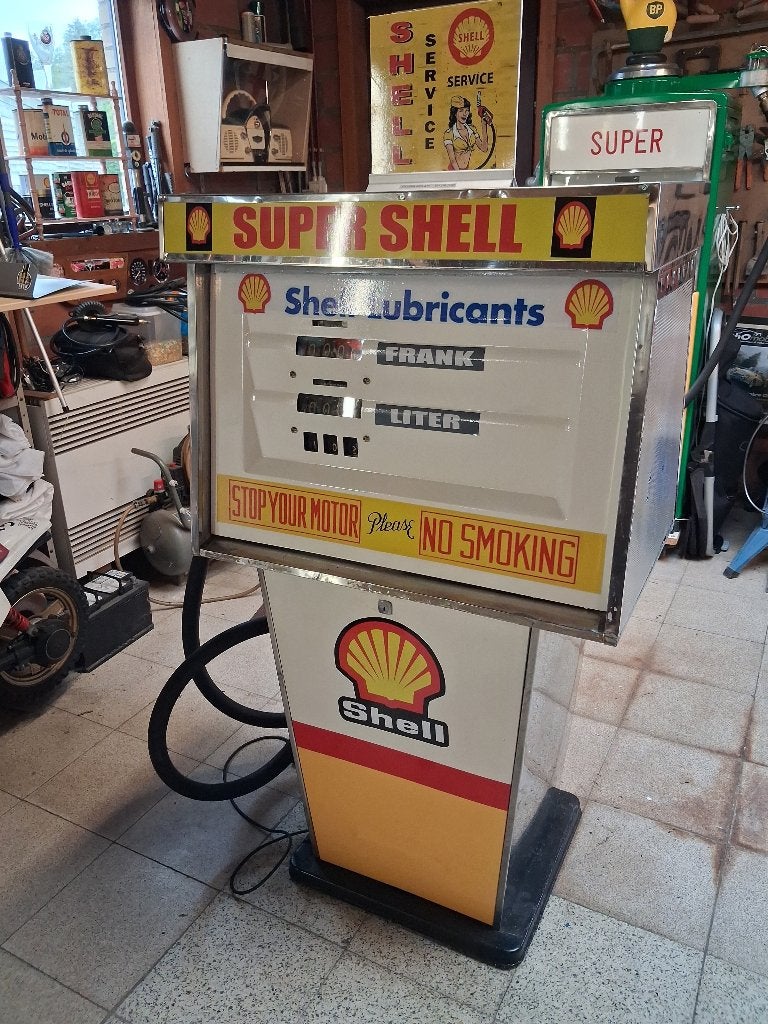 Station-service - Shell 1974, Enlèvement, Utilisé, Ustensile
