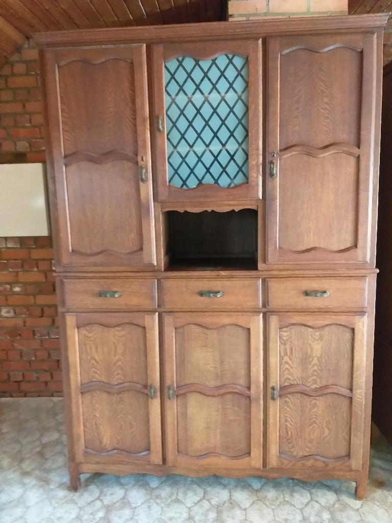 retro kast, Huis en Inrichting, Kasten | Dressoirs, Gebruikt, 100 tot 150 cm, 25 tot 50 cm, Met lade(s), Met deur(en), Met plank(en)