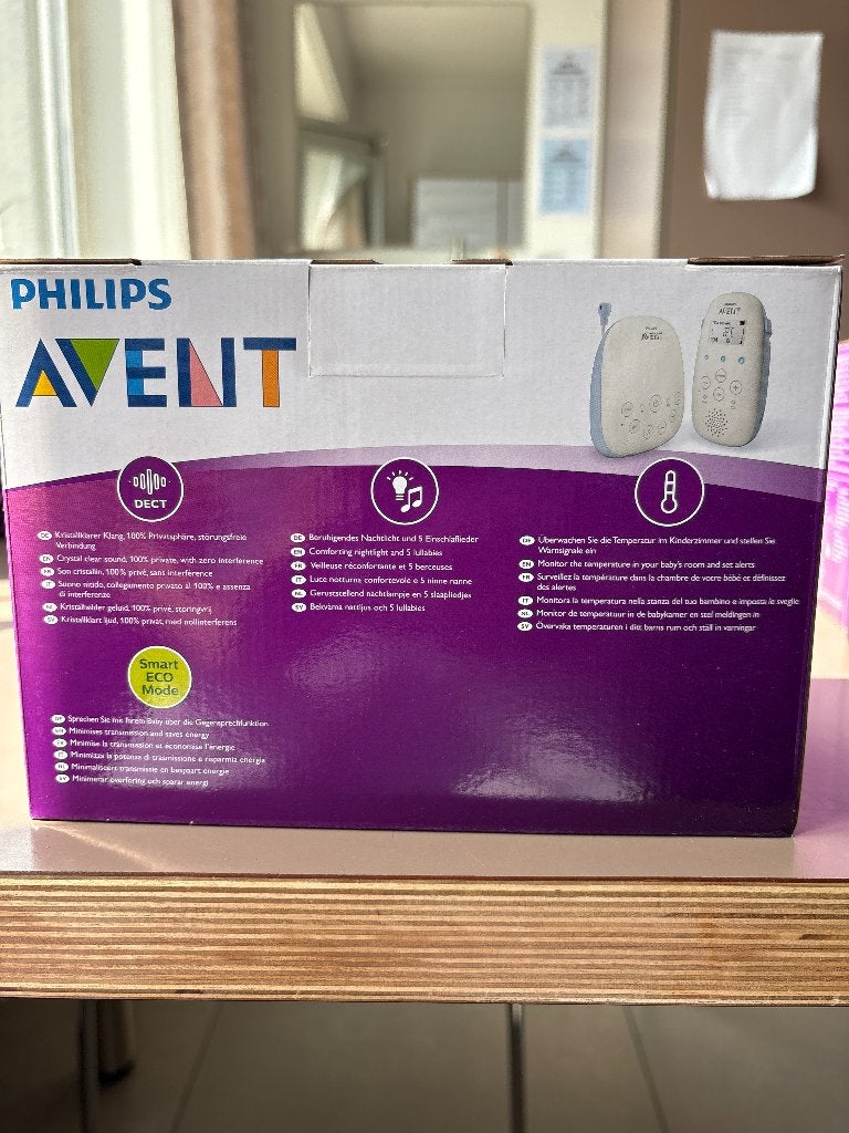 Moniteur pour bébé Philips Avent SCD715, Enlèvement ou Envoi, Neuf, 250 mètres ou plus