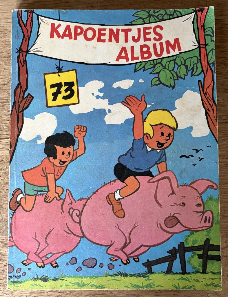 Kapoentjes Album 73 - 1e dr (1966) Strip, Livres, BD, Utilisé, Une BD, Enlèvement ou Envoi