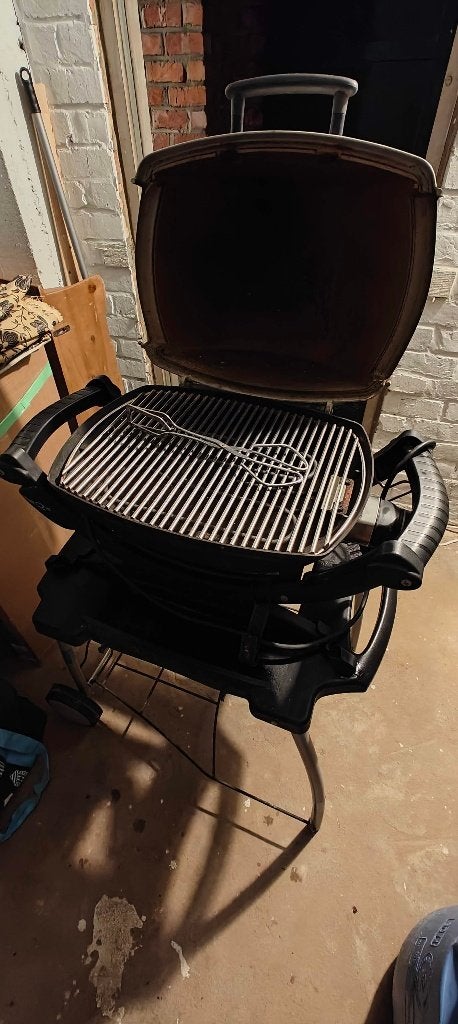 Barbecue Weber électrique, Tuin en Terras, Elektrische barbecues, Ophalen, Gebruikt, Weber
