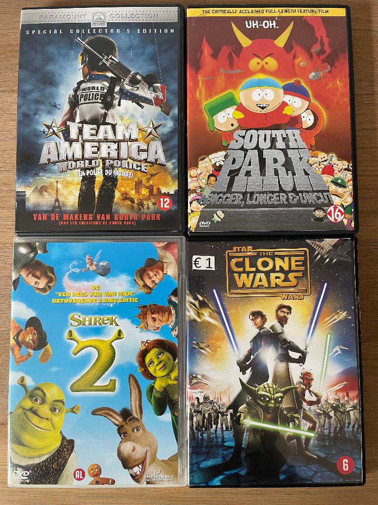 37 DVD,  différents genres., Tous les âges, Enlèvement ou Envoi, Utilisé