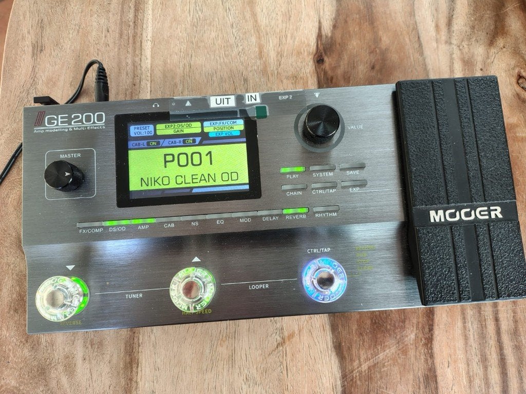 Mooer GE200 Multi effect, Musique & Instruments, Effets, Enlèvement, Utilisé