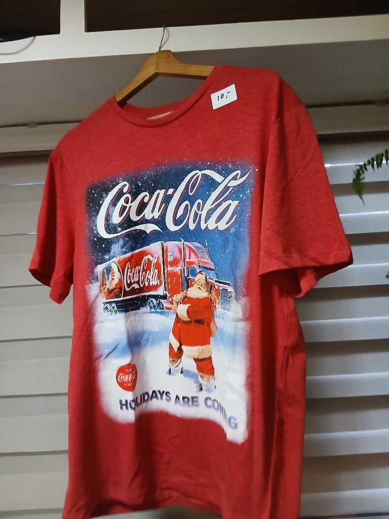 Tee-shirt Coca-Cola, Enlèvement ou Envoi, Comme neuf, Ustensile