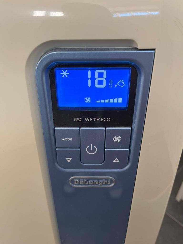 Mobiele Airco DeLonghi Pinguino, Elektronische apparatuur, Ophalen, 3 snelheden of meer, Zo goed als nieuw, 100 m³ of groter