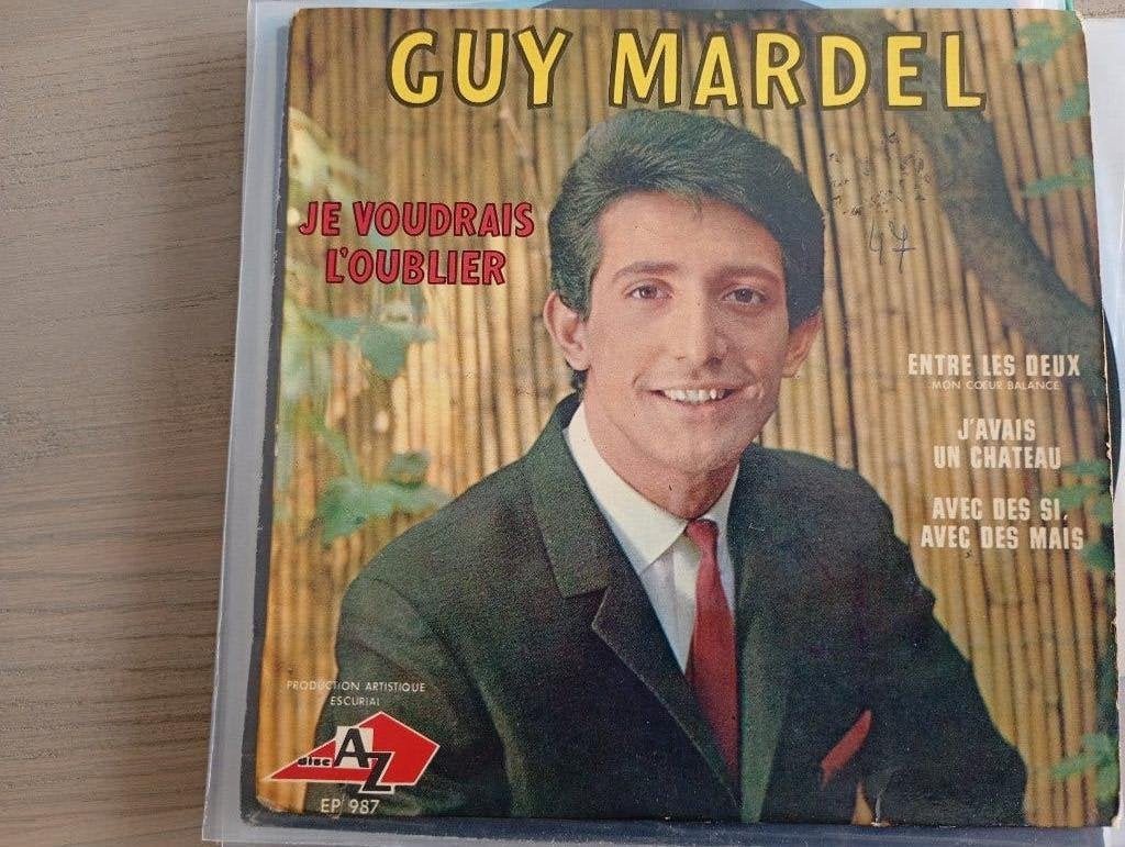 Guy Mardell - EP Je voudrais l'oublier, Gebruikt, Verzenden, 7 inch, Pop