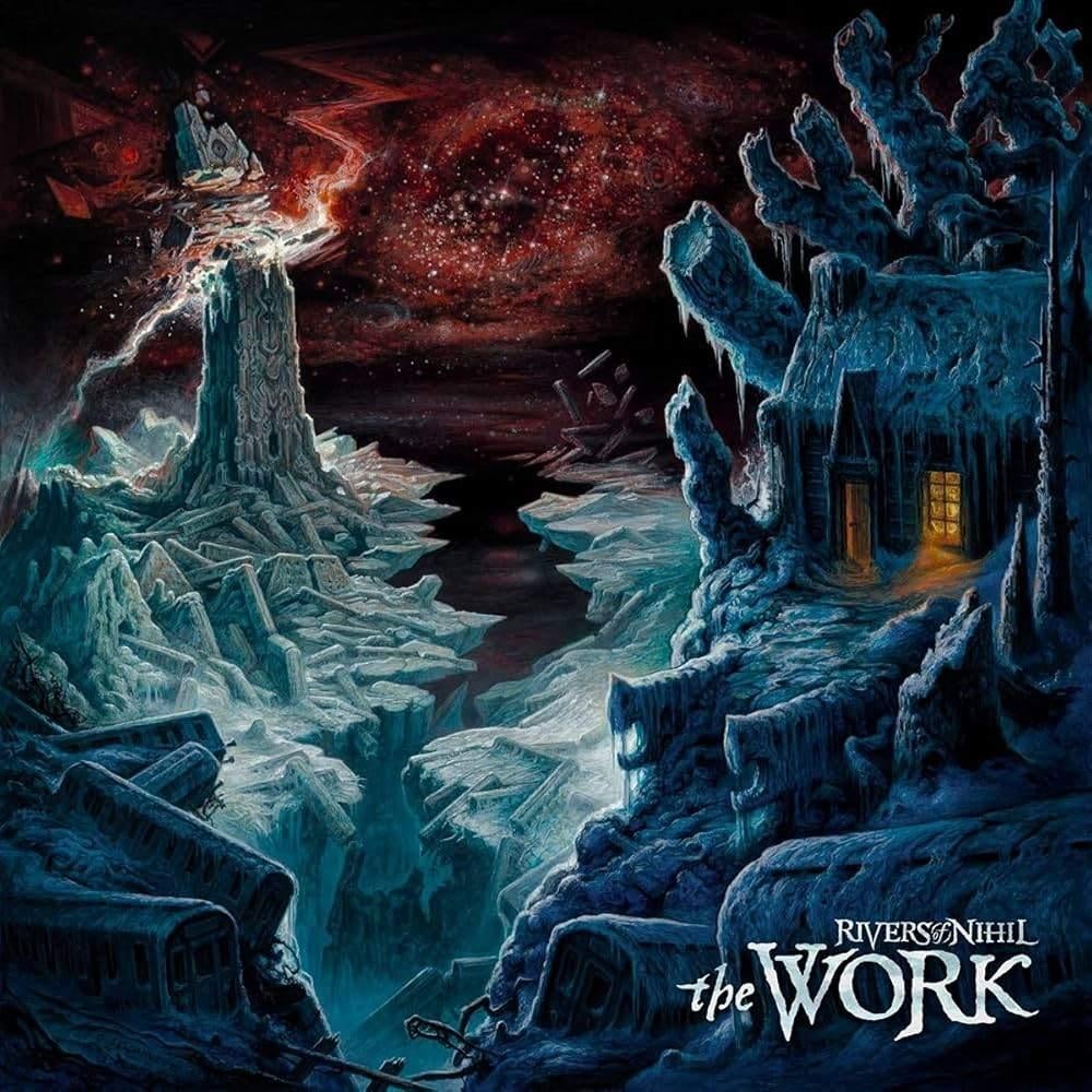 RIVERS OF NIHIL – The Work 2LP (White Black Marbled Vinyl), 2020 tot heden, Ophalen of Verzenden, 12 inch, Nieuw in verpakking
