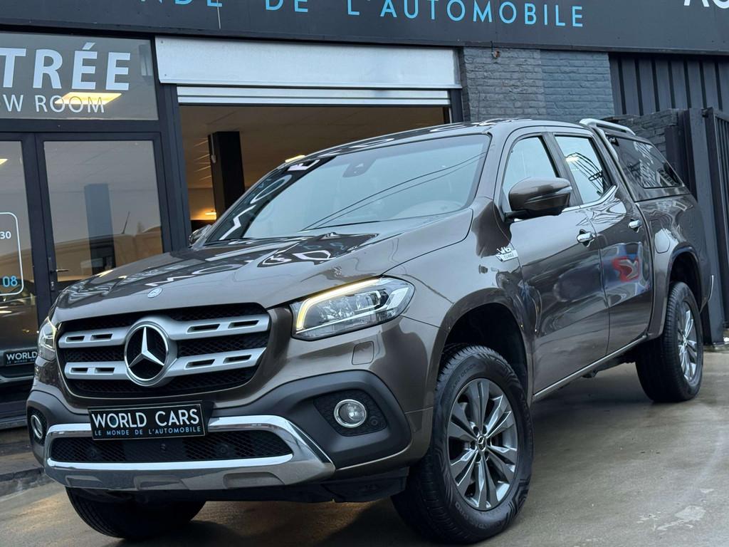 Mercedes-Benz X 350 d 4Matic TVAC*BTWIN CAM360 LINE ASS NAVI, Auto's, Mercedes-Benz, Automaat, 4 deurs, Gebruikt, Bruin