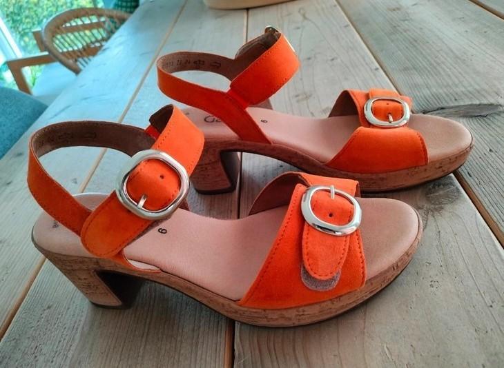 Mooie NIEUWE sandalen Gabor, maat: 39. Supergoed zittend!, Kleding | Dames, Schoenen, Gabor, Nieuw, Oranje, Sandalen of Muiltjes