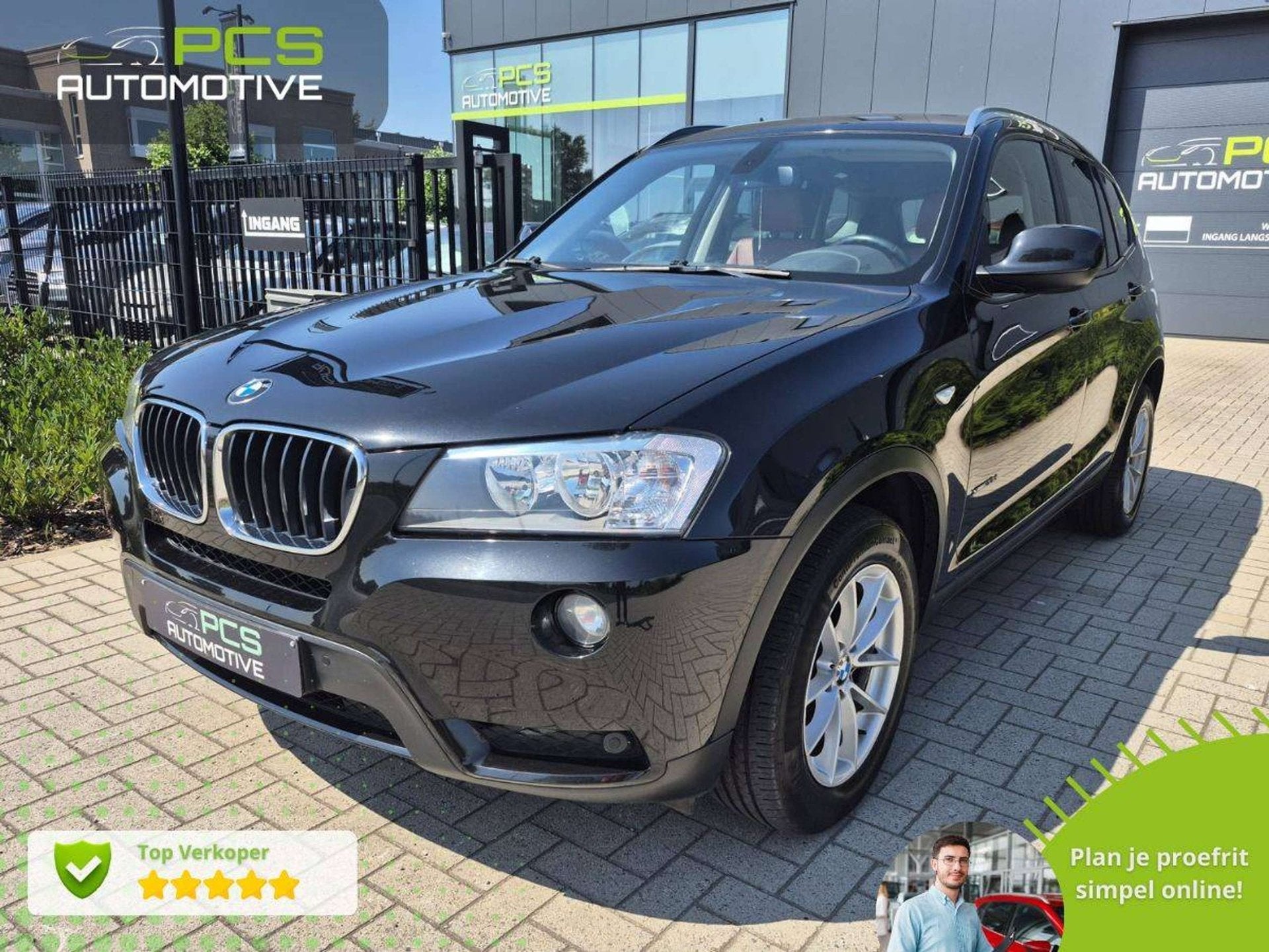 BMW X3 xDrive 20d / 1e Eigenaar / 2.0 Diesel / 163 pk / 12 m, Auto's, BMW, Euro 5, 4 cilinders, Zwart, 120 kW