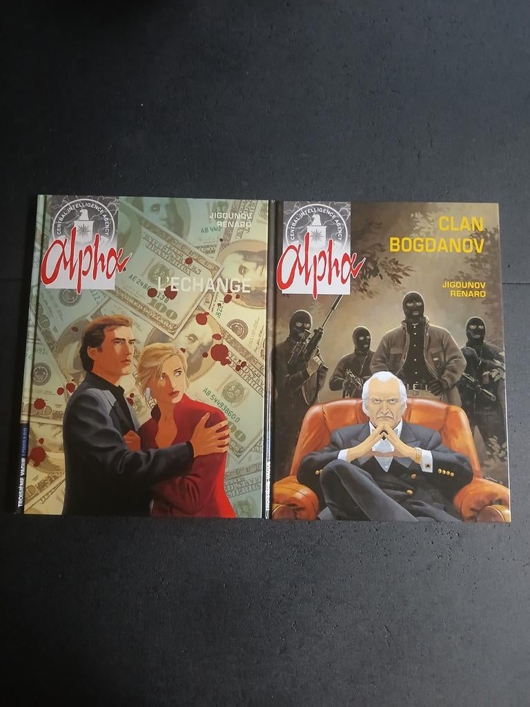 Bd alpha 1 et 2, Livres, Enlèvement ou Envoi