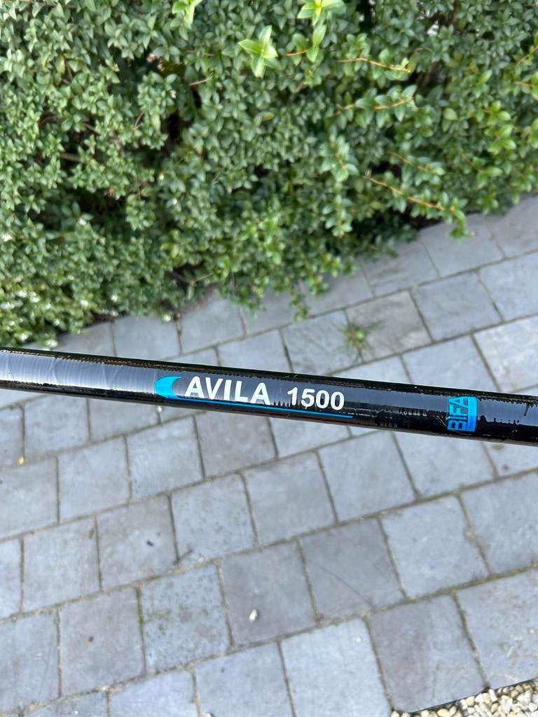 Avila vaste stok, Watersport en Boten, Hengelsport | Witvissen, Ophalen, Zo goed als nieuw, Vaste hengel