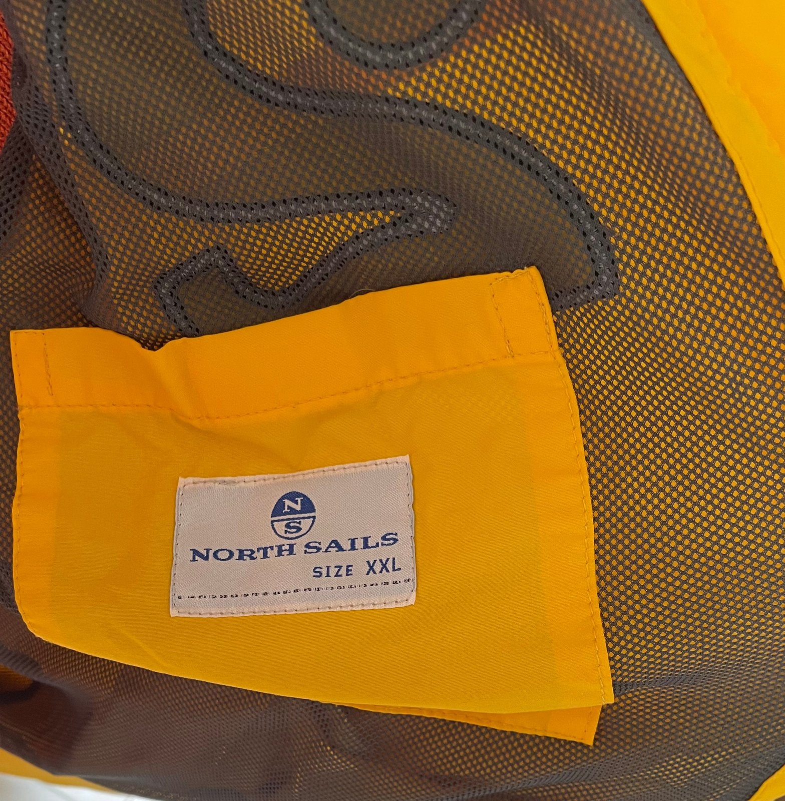 Exclusieve North Sails jacket XXL, Geel, Overige maten, Ophalen of Verzenden, Zo goed als nieuw