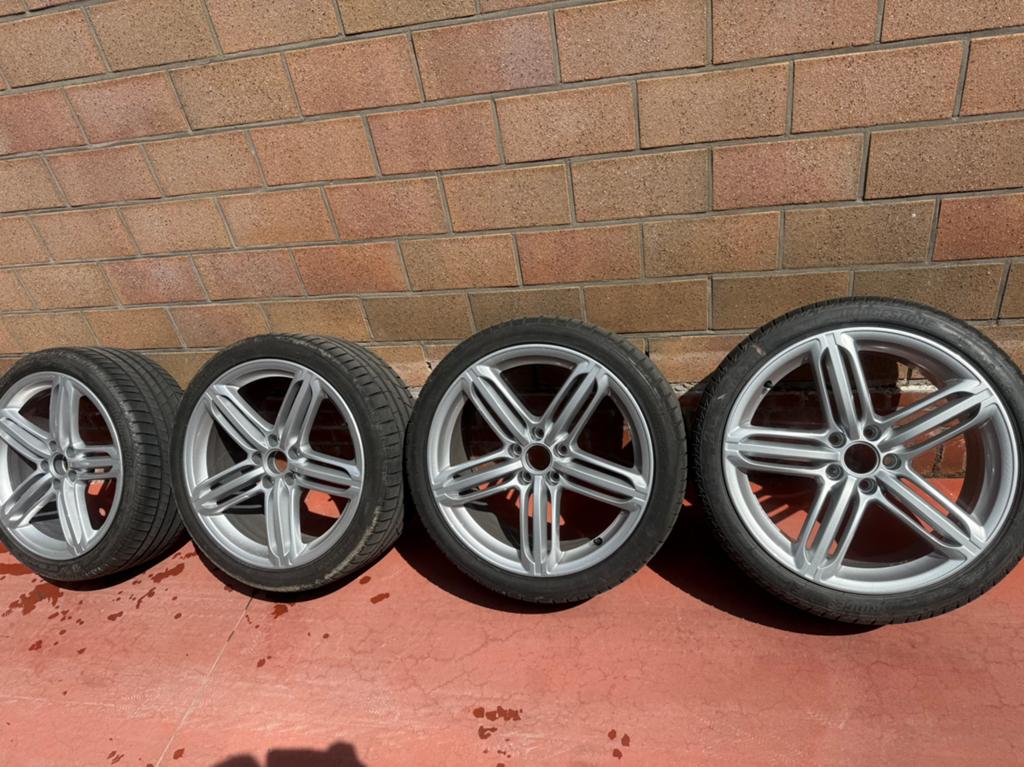 Jantes Audi, Autos : Pièces & Accessoires, Pneus & Jantes, Pneu(s), Enlèvement