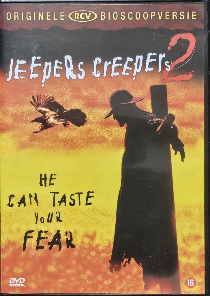 Jeepers Creepers 2 (2003), Cd's en Dvd's, Ophalen of Verzenden, Zo goed als nieuw, Engels, Nederlands