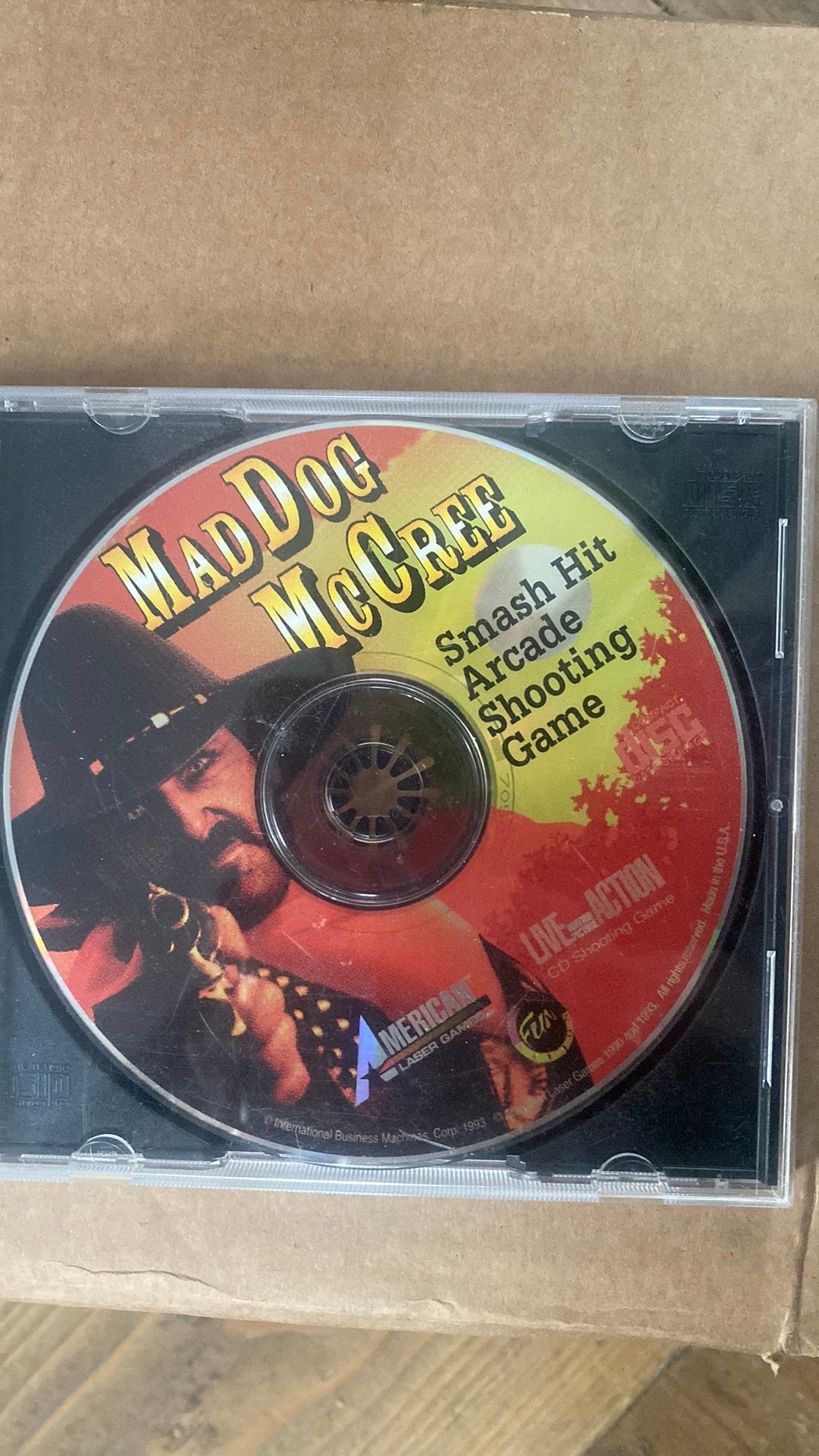 Mad Dog McCree, Live action Arcade Shooting Game (CD-ROM), Ophalen of Verzenden, Gebruikt, Shooter