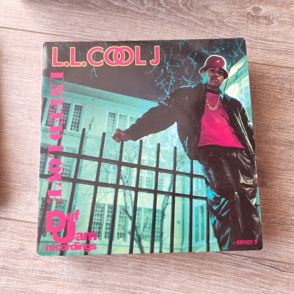 7" LL Cool J - I need love, CD & DVD, Enlèvement ou Envoi, Utilisé, 7 inch, Hip-hop et Rap