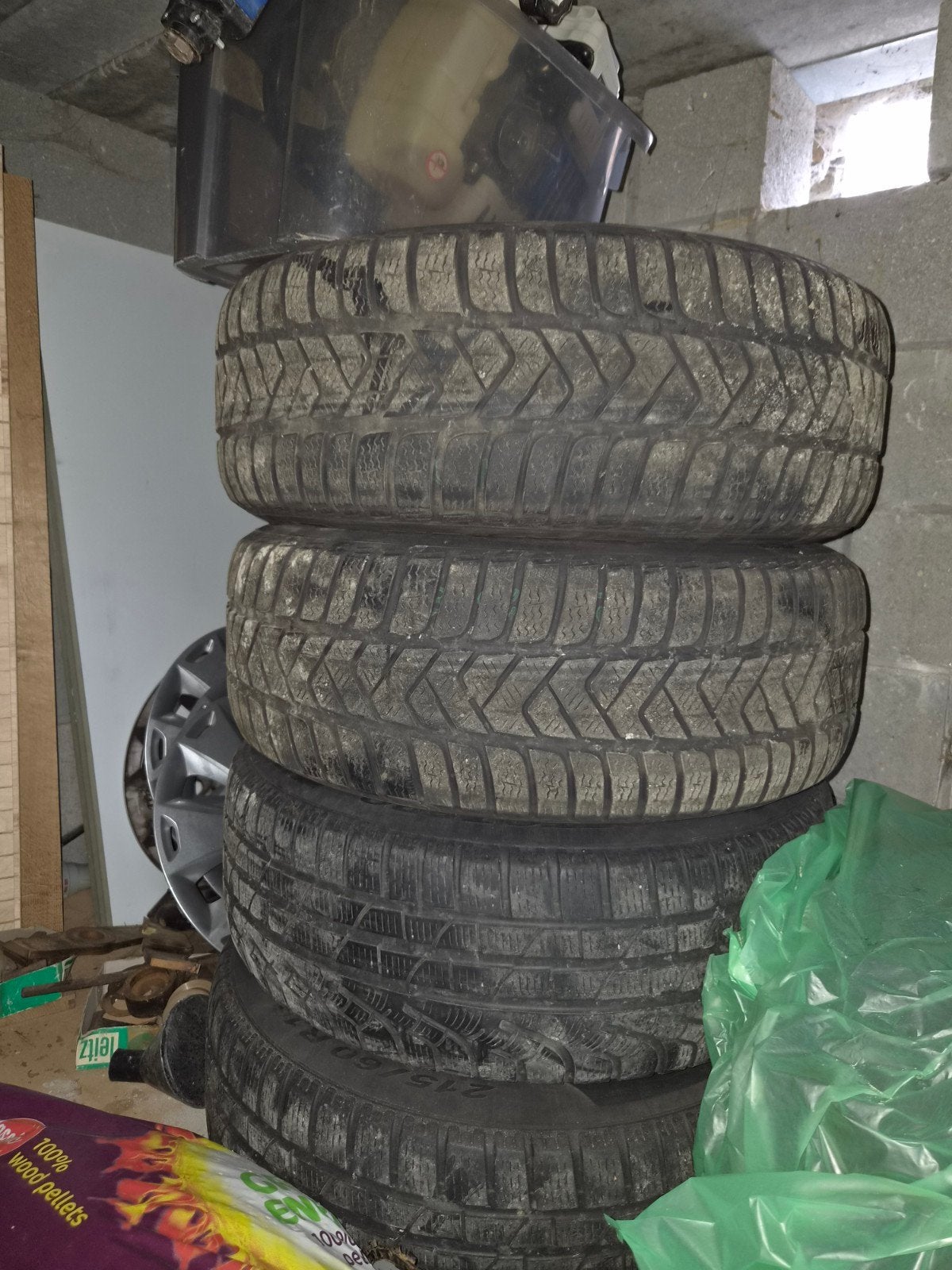 set winterbanden met velg, Enlèvement, Utilisé