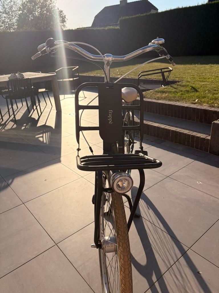 Frappé fiets zwart, Fietsen en Brommers, Ophalen, Zo goed als nieuw