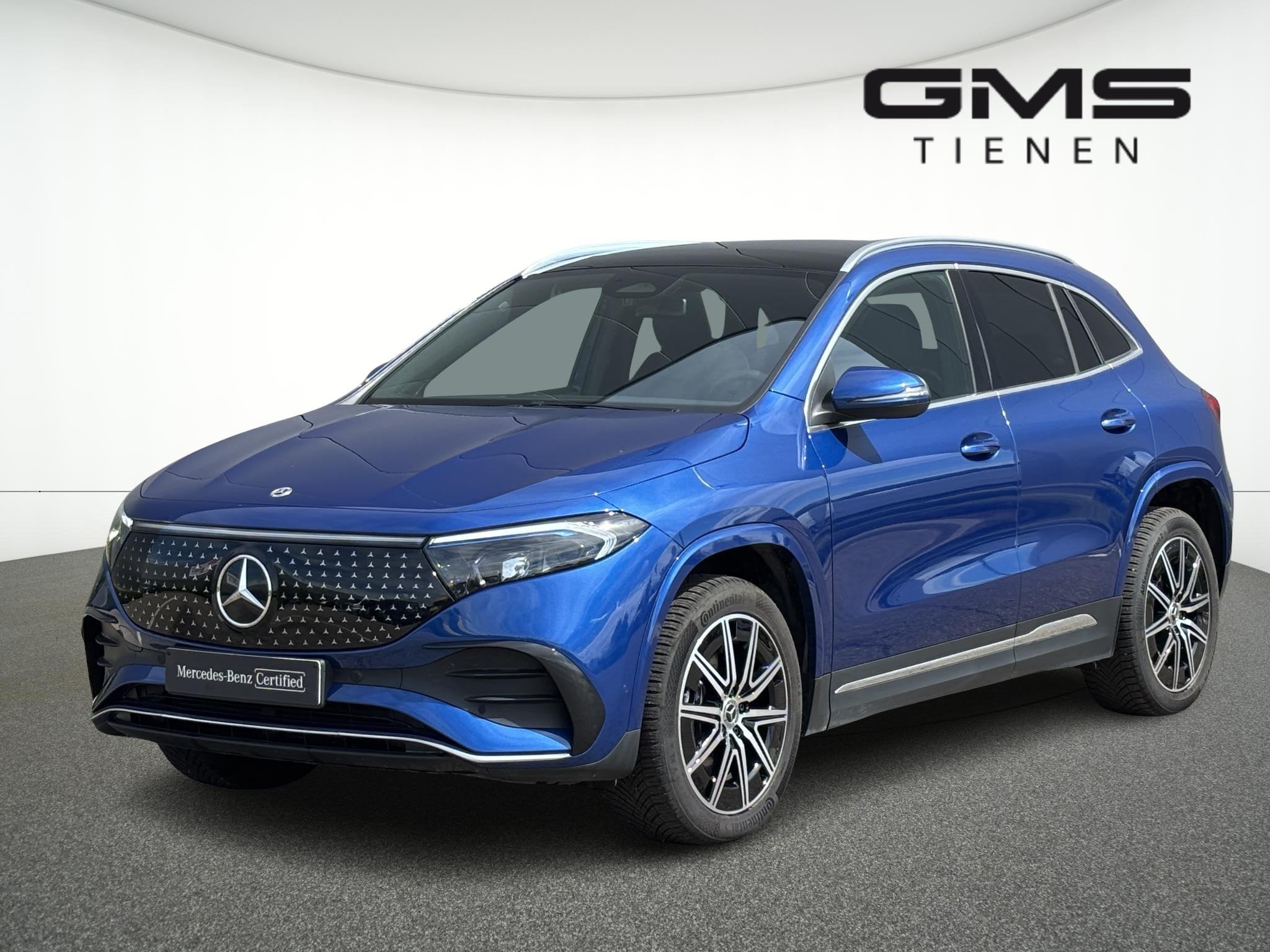 Mercedes-Benz EQA 250+ 'Star Edition' 250+ Star Edition, Auto's, 1940 kg, Gebruikt, Blauw, Leder en Stof