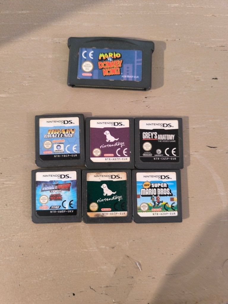 Lot jeux DS + un jeu gba, Consoles de jeu & Jeux vidéo, 1 joueur, À partir de 12 ans, Autres genres, Enlèvement