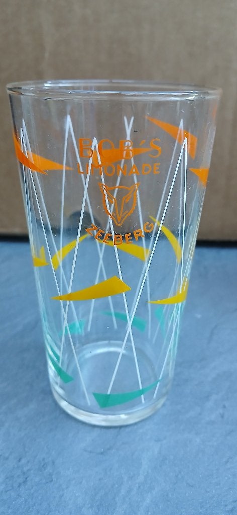 Limonade glaasje zeeberg  .aalst, Verzamelen, Ophalen of Verzenden, Zo goed als nieuw