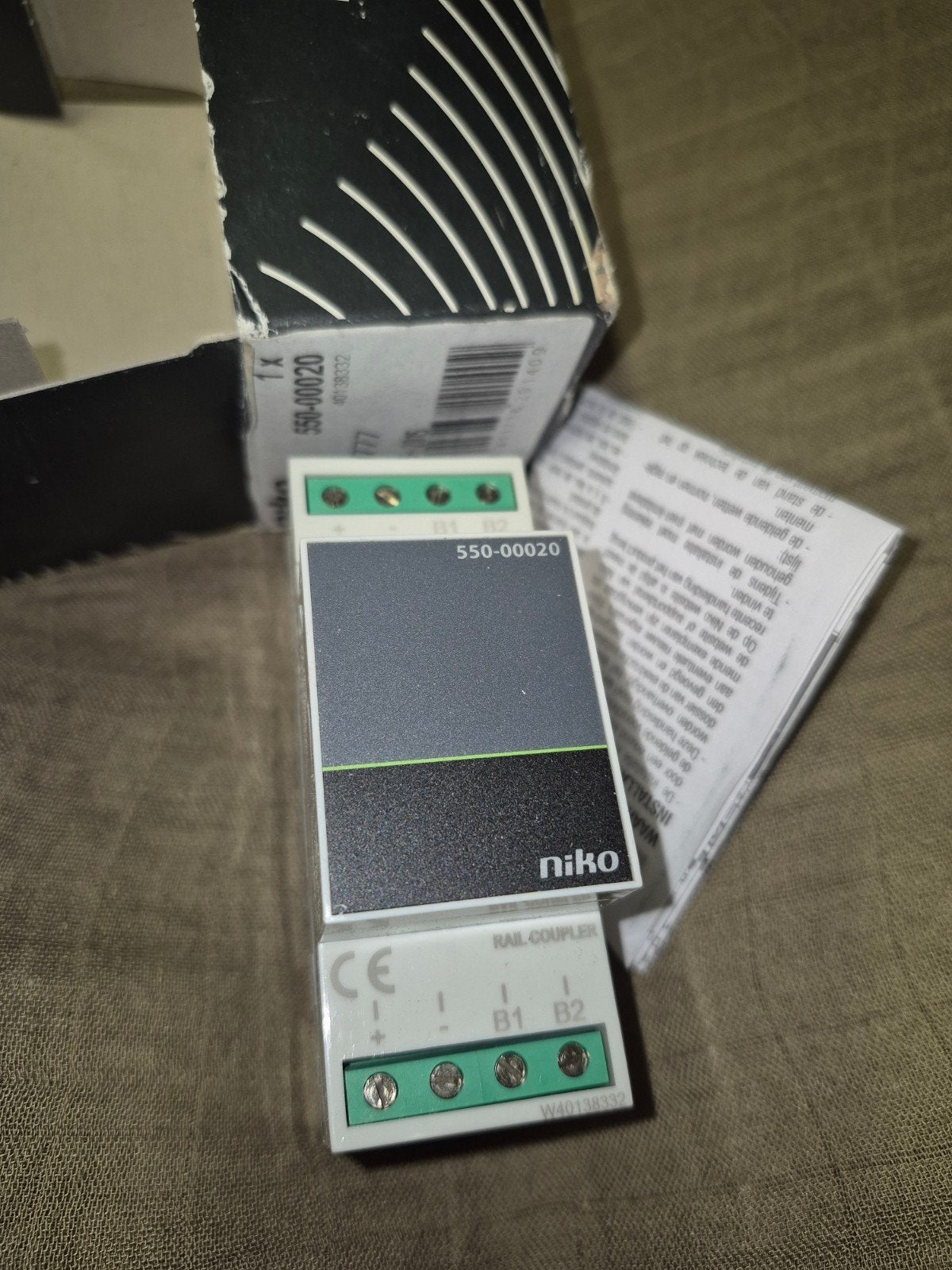 Module Niko Home Control 550-00020 – Fonctionnel, Doe-het-zelf en Bouw, Ophalen of Verzenden