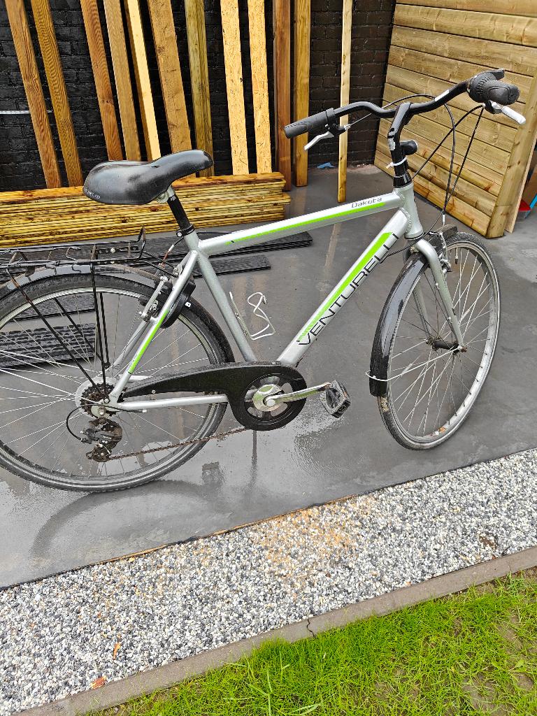 Herenfiets, Fietsen en Brommers, Fietsen | Heren | Herenfietsen, Ophalen, Gebruikt, Overige merken, Versnellingen