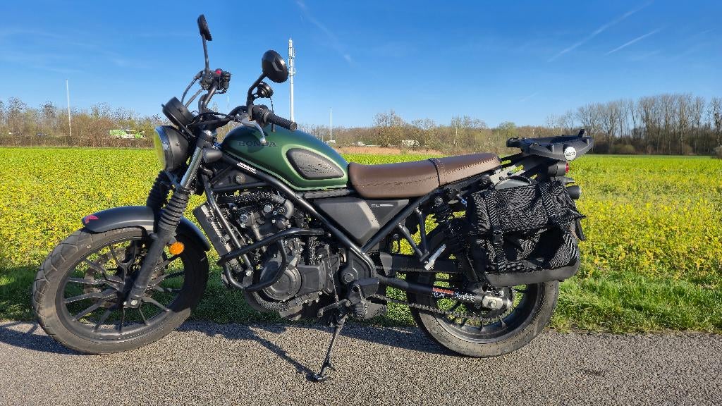 Honda CL500 (onder garantie) + accessoires, Motoren, Motoren | Honda, Bedrijf, Overig, 12 t/m 35 kW, 2 cilinders, Minimaal motorrijbewijs A2