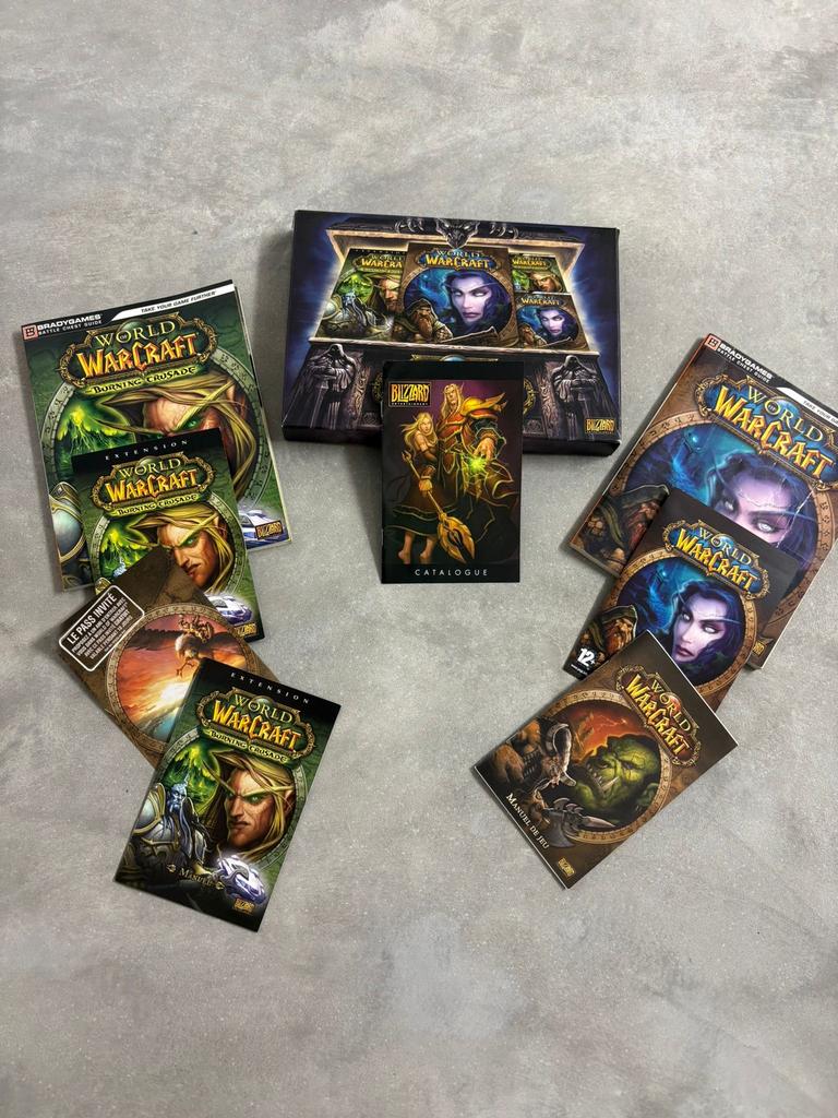 WORLD OF WARCRAFT  -BUNDEL, Games en Spelcomputers, Games | Pc, Zo goed als nieuw, 3 spelers of meer, Vanaf 12 jaar, Online, Ophalen