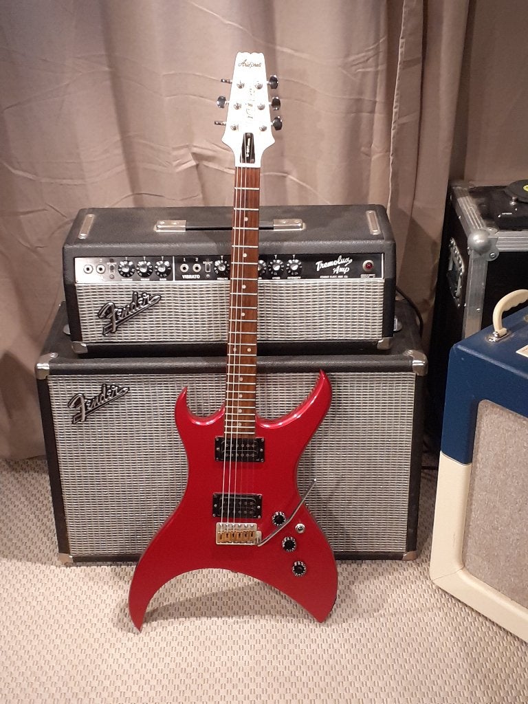 Aria Pro II Urchin made in Japan 1981, Enlèvement, Utilisé, Solid body, Autres marques