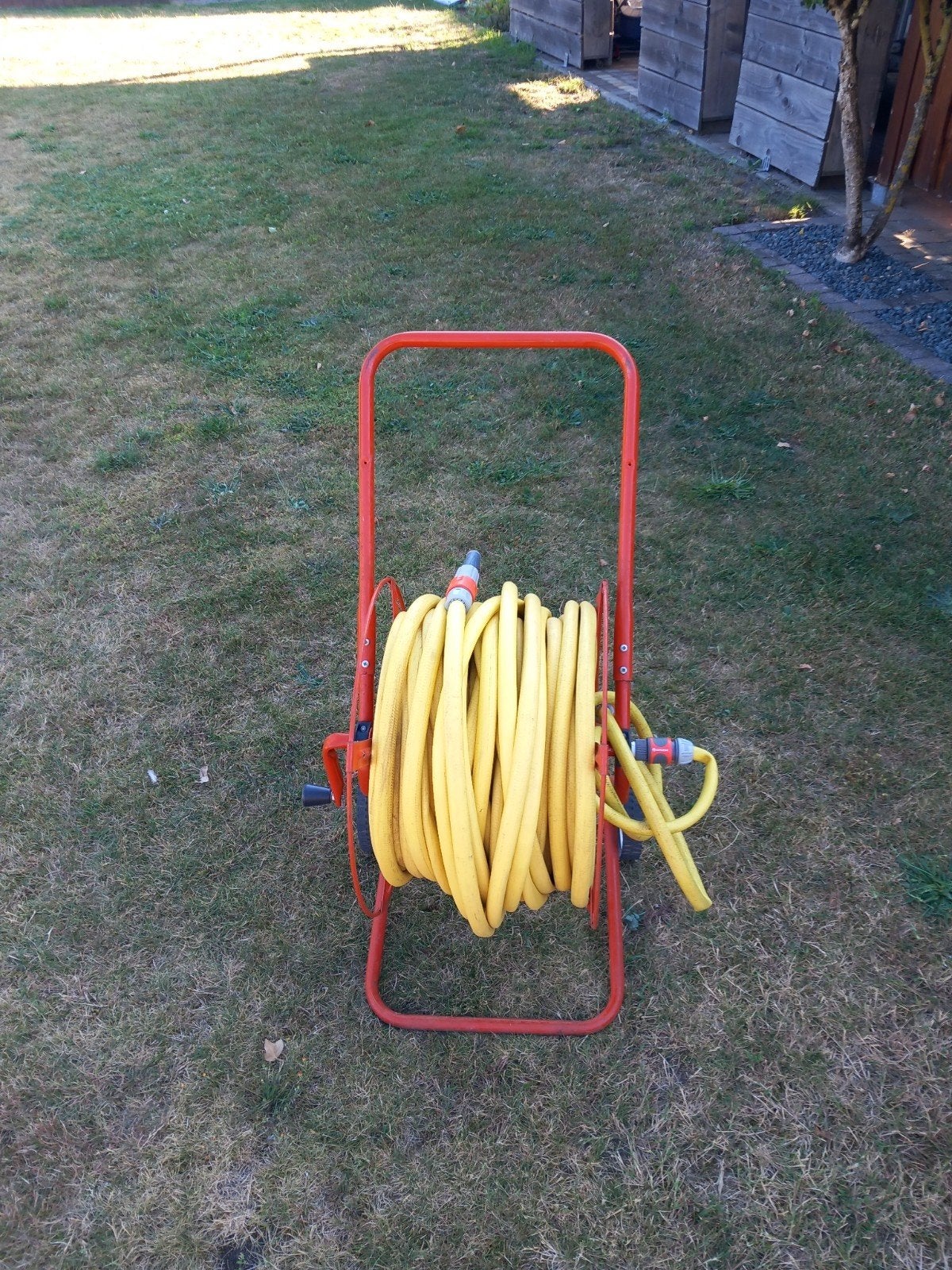Tuinslang met 60m darm. 0479750413, Tuin en Terras, Tuinslangen, Ophalen, Tuinslang