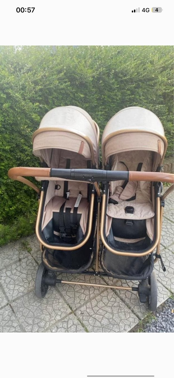 Buggy, Kinderen en Baby's, Tweelingen en Meerlingen, Ophalen of Verzenden, Zo goed als nieuw