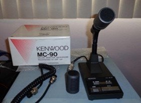 A VENDRE MICROPHONE KENWOOD MC-90 NEUF, Enlèvement, Neuf, Émetteur et Récepteur