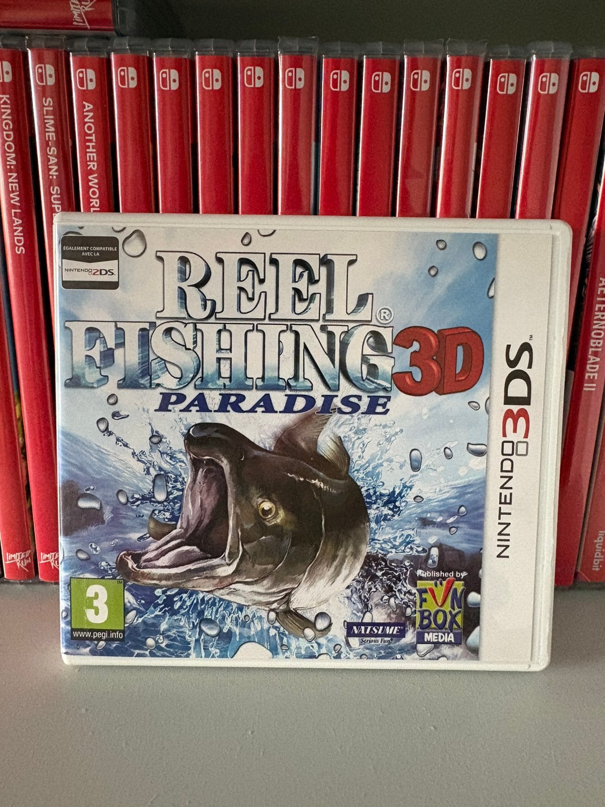 Le paradis de la pêche au moulinet 3D (3DS), Enlèvement ou Envoi, Comme neuf