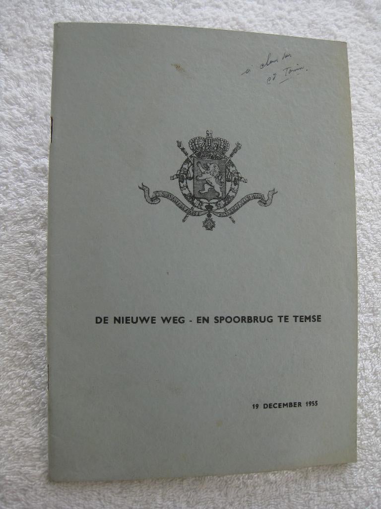 Temse Schelde — OE 1955 - zeldzaam collector, Boeken, Ophalen of Verzenden