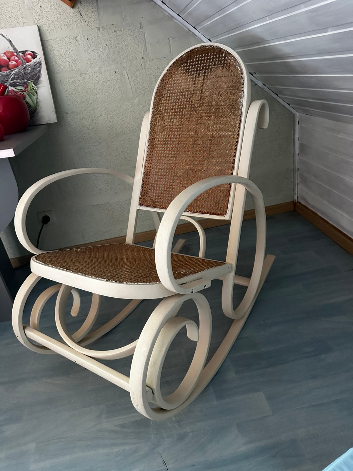 Schommelstoel, Maison & Meubles, Chaises, Enlèvement, Utilisé, Une, Bois
