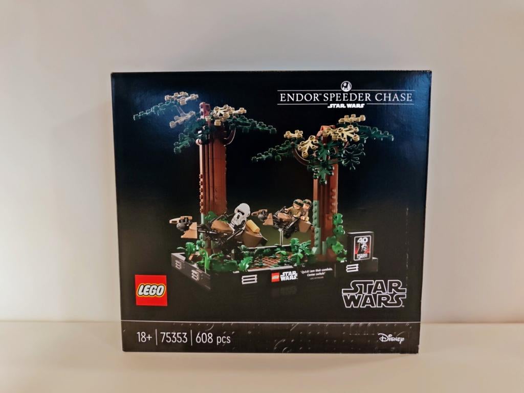 LEGO 75353 Endor Speeder Chase Diorama | Neuf et scellé, Neuf, Non ouvert/scellé, Lego, Ensemble complet