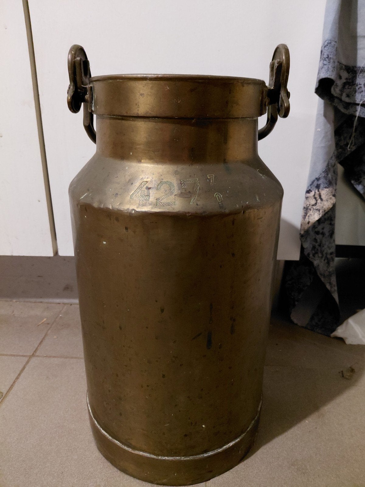 Bidon de lait, Enlèvement ou Envoi