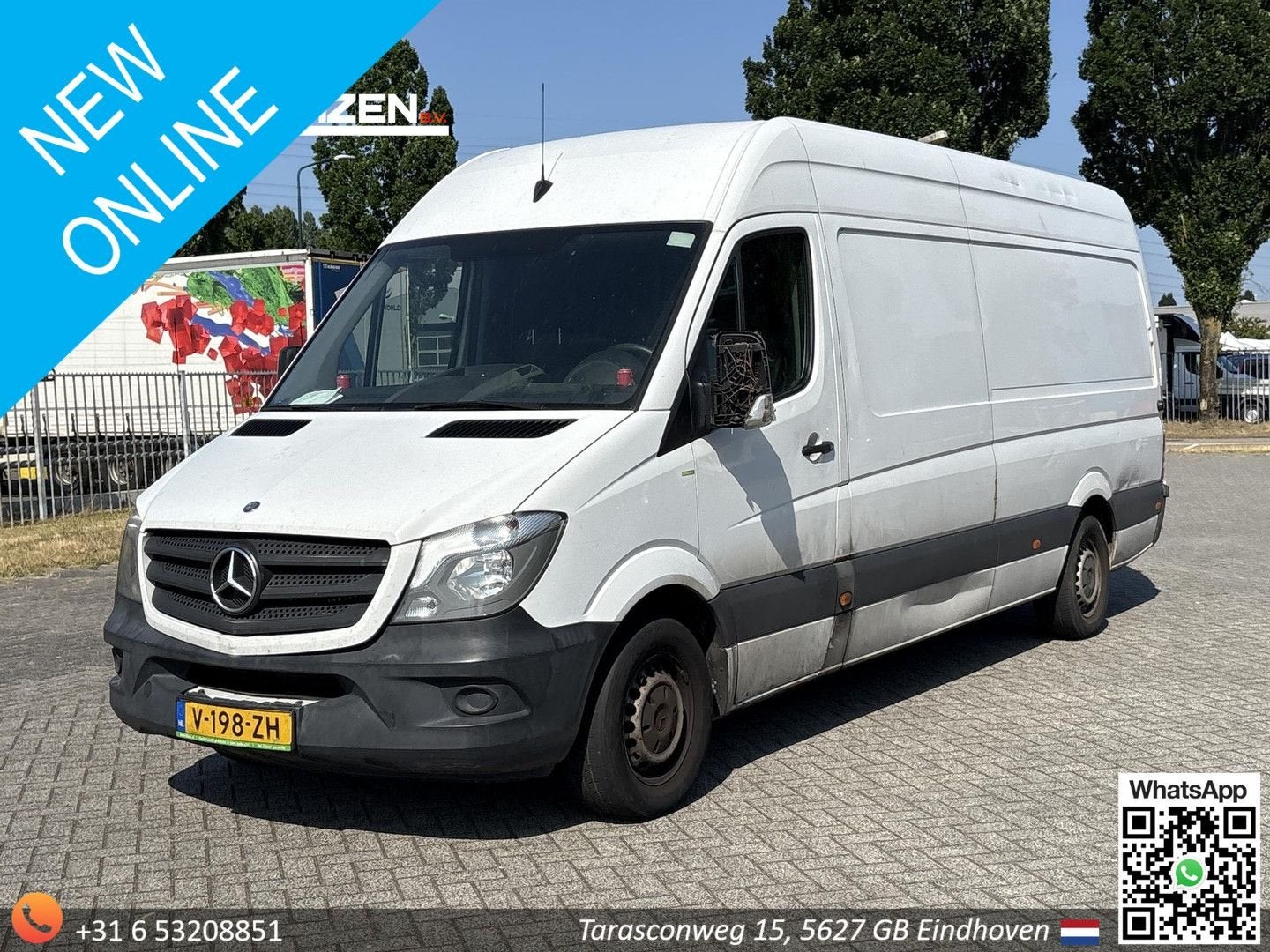Mercedes-Benz Sprinter 313 2.2 CDI 432L HD | € 6.950,- NETTO, Autos, Camionnettes & Utilitaires, Achat, 213 g/km, Entreprise, Boîte manuelle
