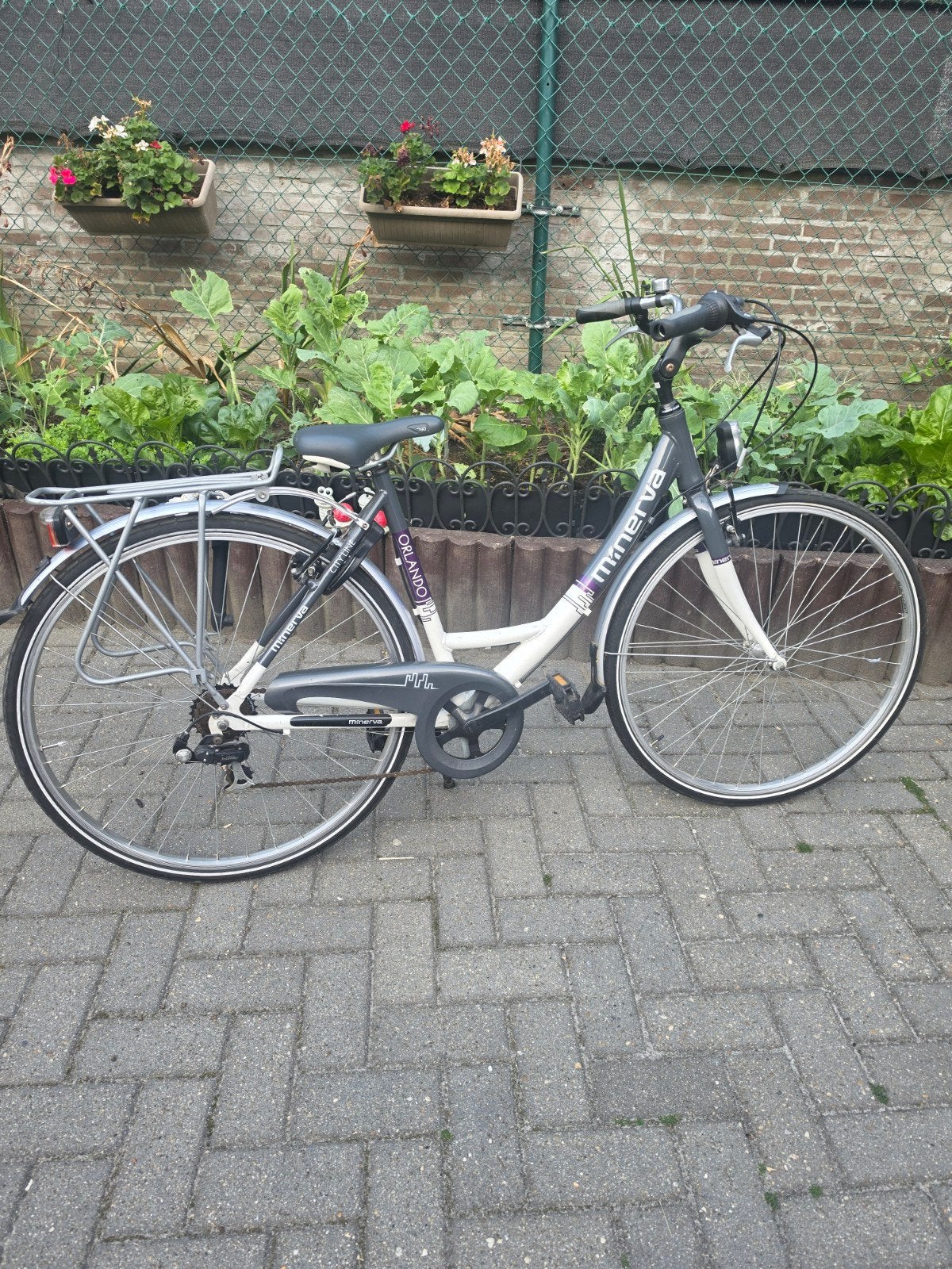 minerva meisjesfiets 28 inch klein kader, Ophalen
