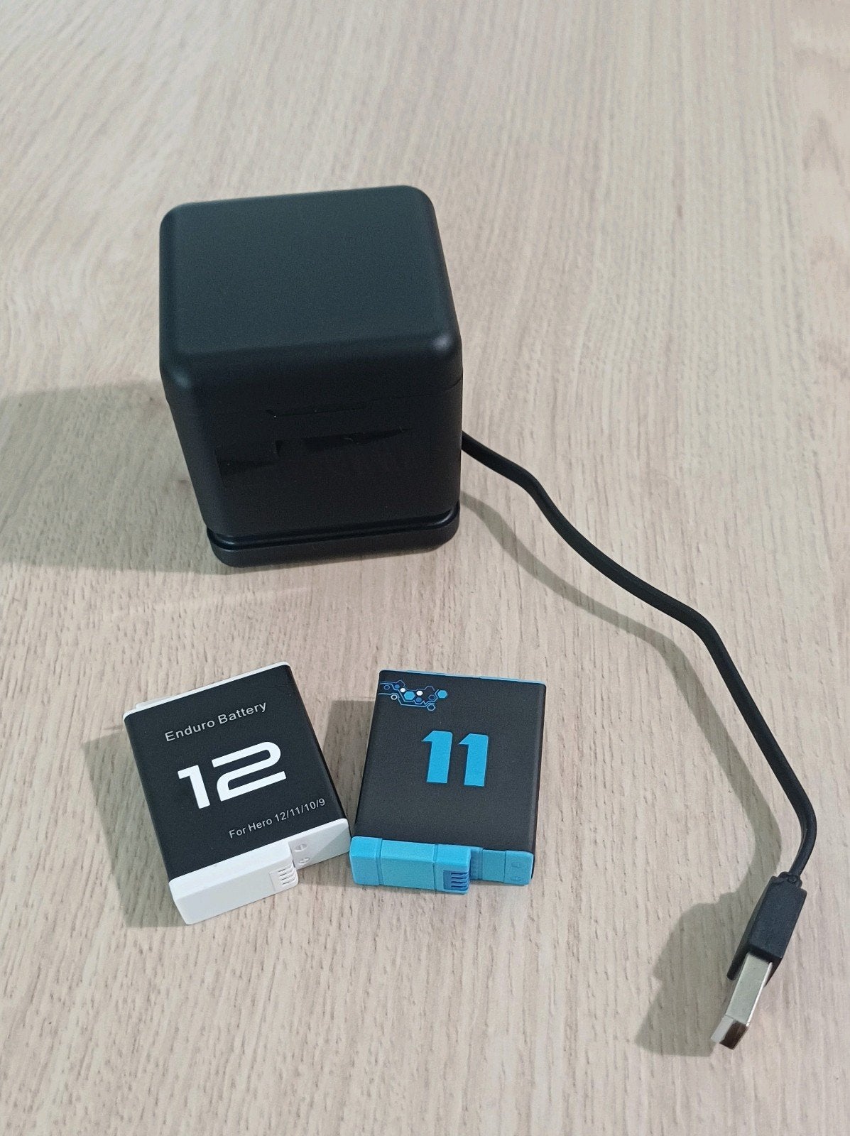 Oplader met geheugendesign -Gopro Hero 9,10,11,12, Ophalen of Verzenden