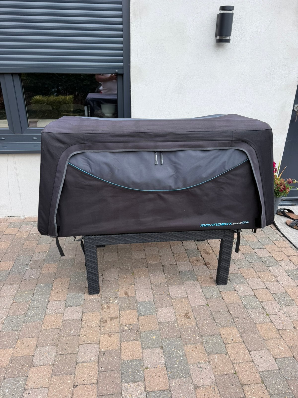Sac/boîte à bagages sur l'attelage, Animaux & Accessoires, Chevaux & Poneys | Couvertures & Couvre-reins, Enlèvement, Comme neuf