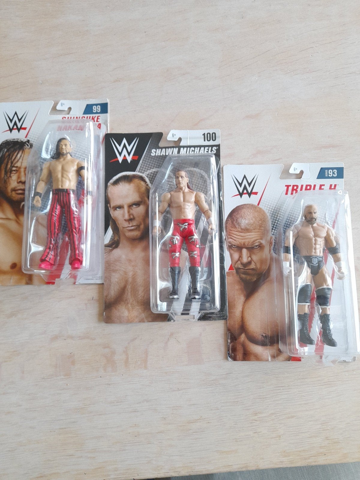 Collection WWE Elite, Enlèvement, Comme neuf