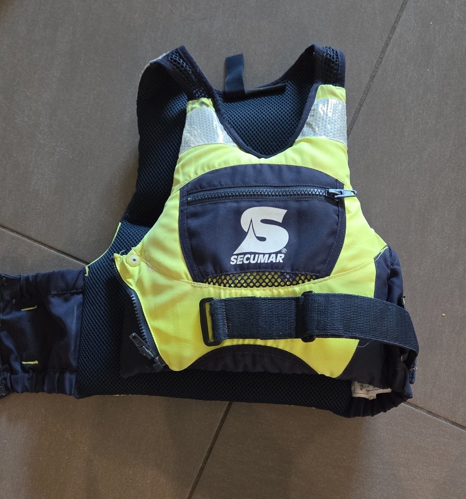 reddingsvest Secumar Jump Pro, Watersport en Boten, Watersportkleding, Ophalen, Gebruikt, Kind, Secumar