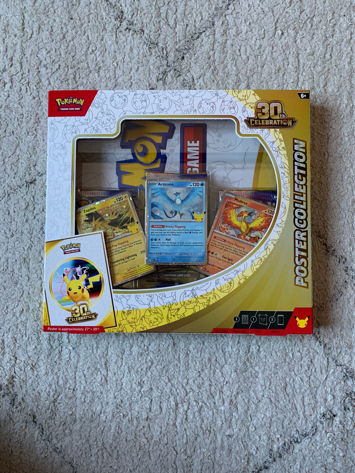 Pokemon 30th anniversary poster collection, Ophalen, Nieuw